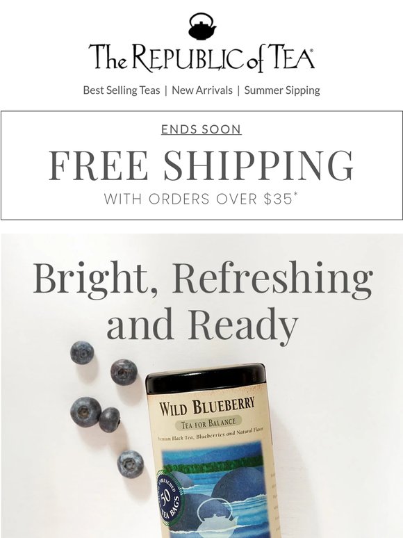 Free Shipping Over $35 Ends Soon