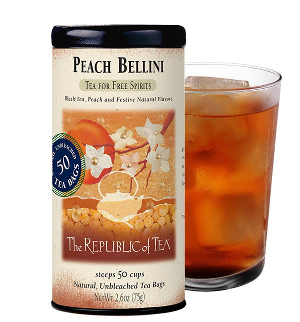 Peach Bellini Black Tea Bags