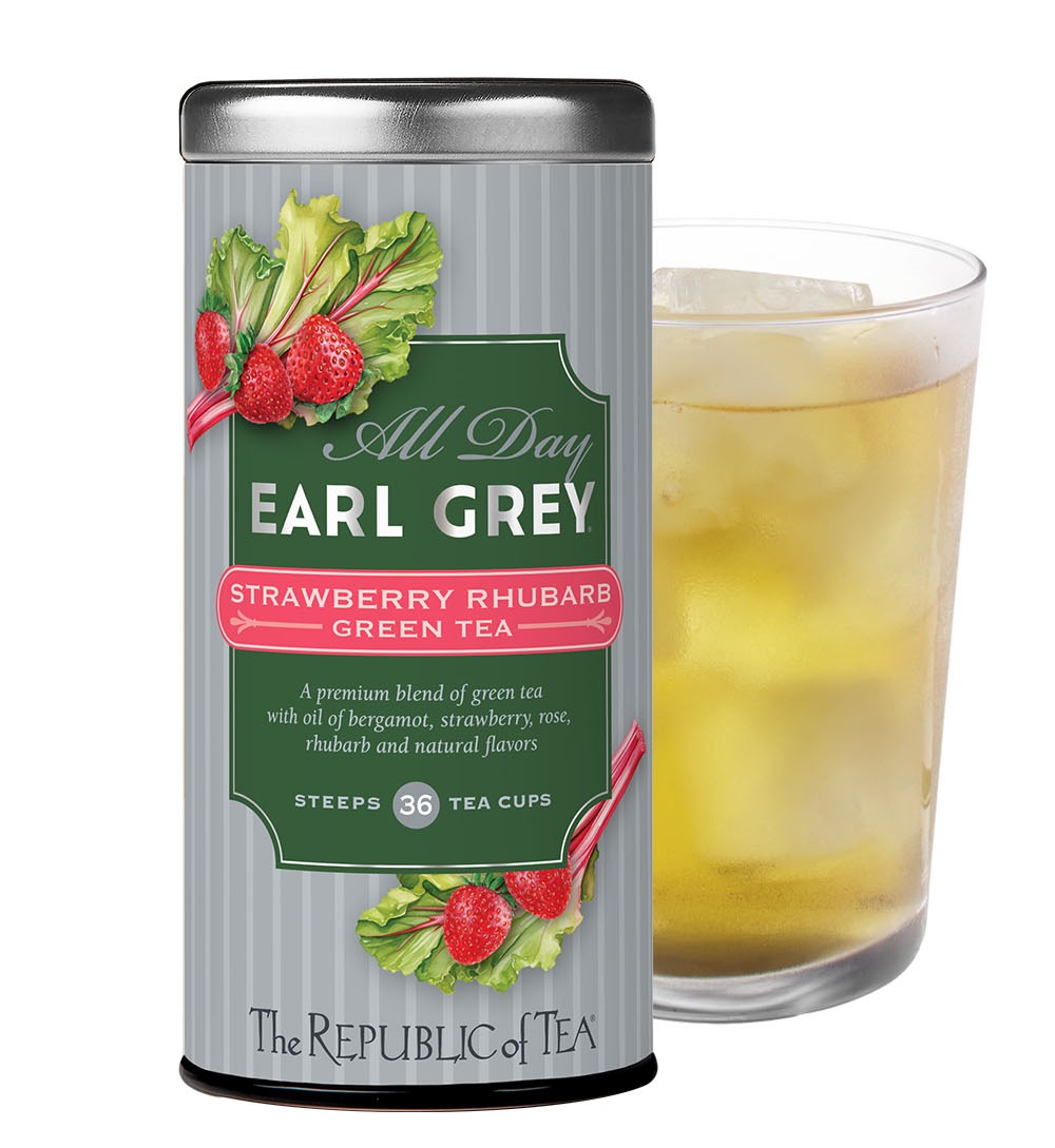 All Day Earl Grey® Strawberry Rhubarb Green Tea