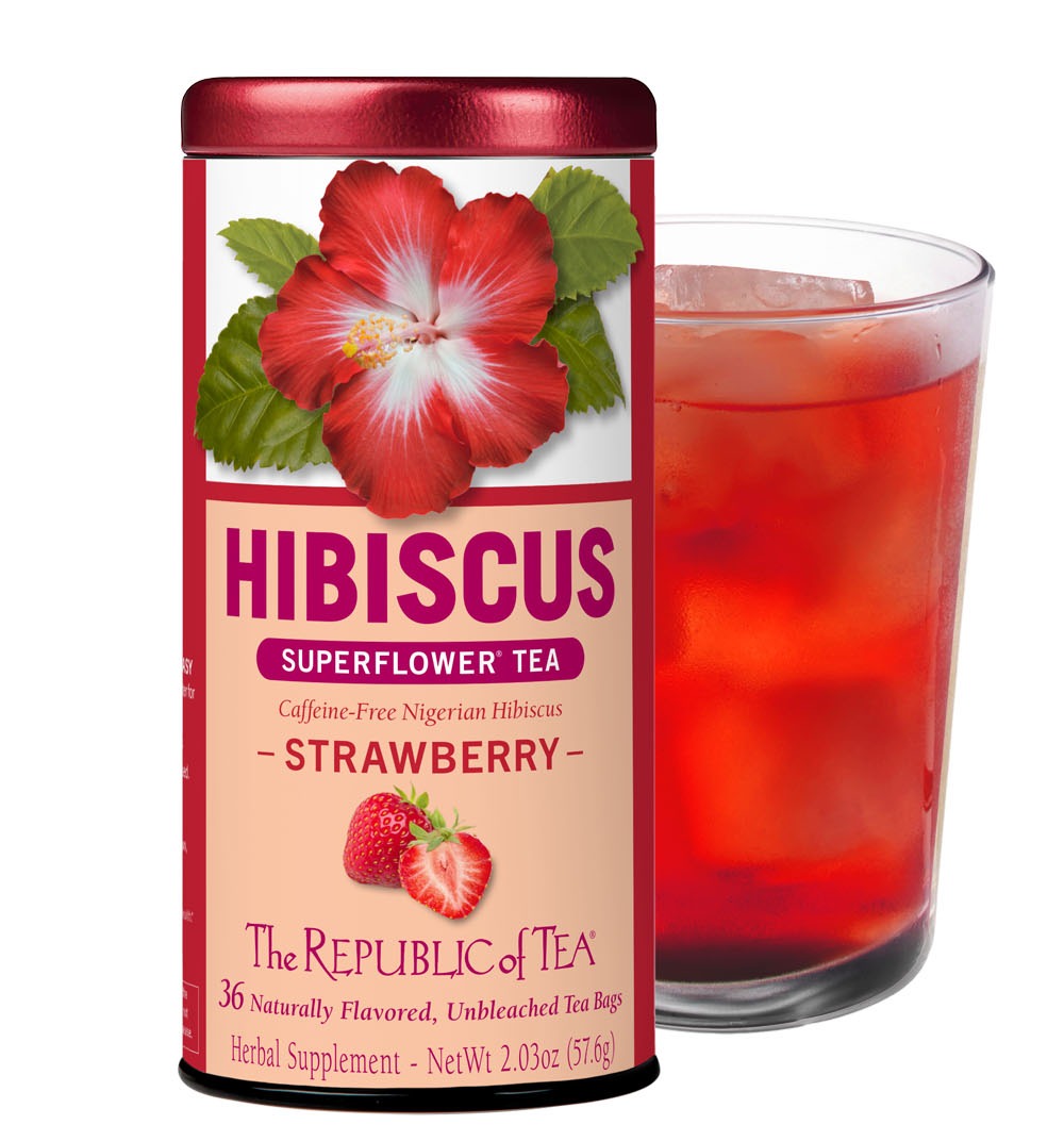 Hibiscus Strawberry Tea Bags