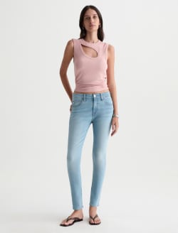 Farrah Skinny Ankle Jean in Brix