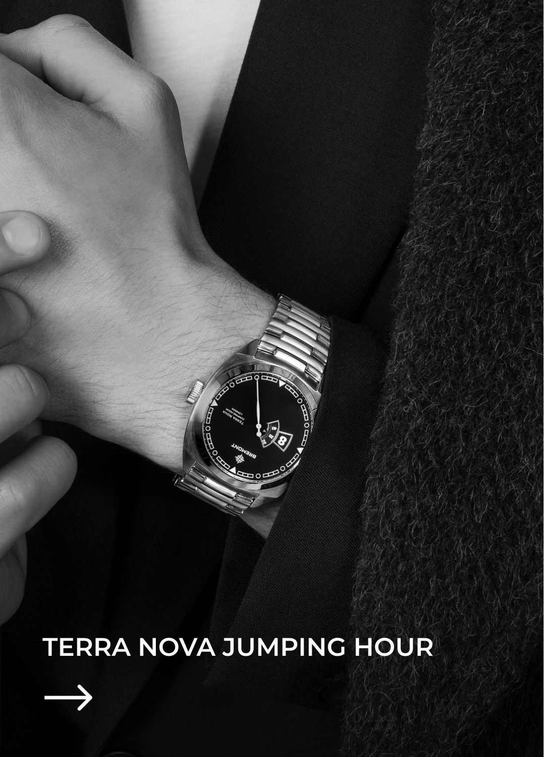 Terra Nova 40.5 Jumping Hour Bracelet