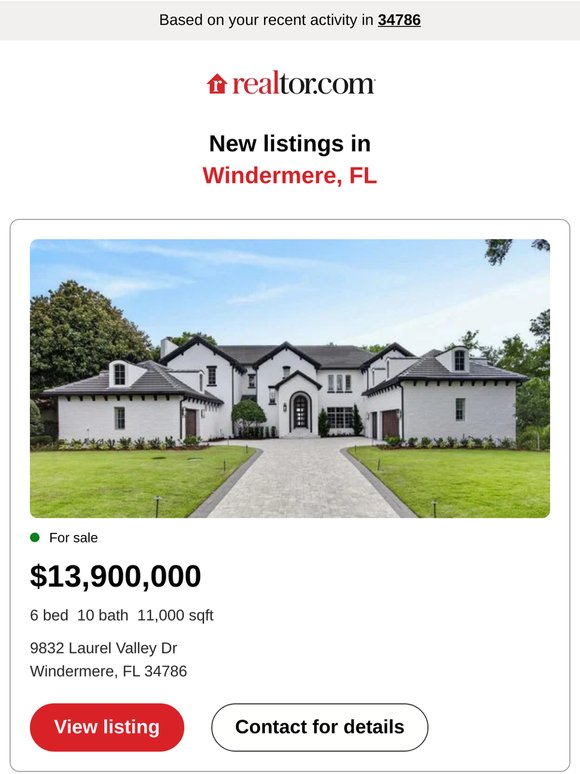 New Listings in Windermere, FL
