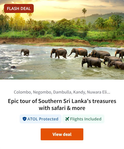 Epic tour of Southern Sri Lanka's treasures with safari &amp; more