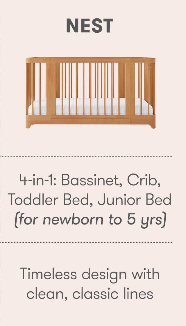 Nest - 4-in-1 Crib
