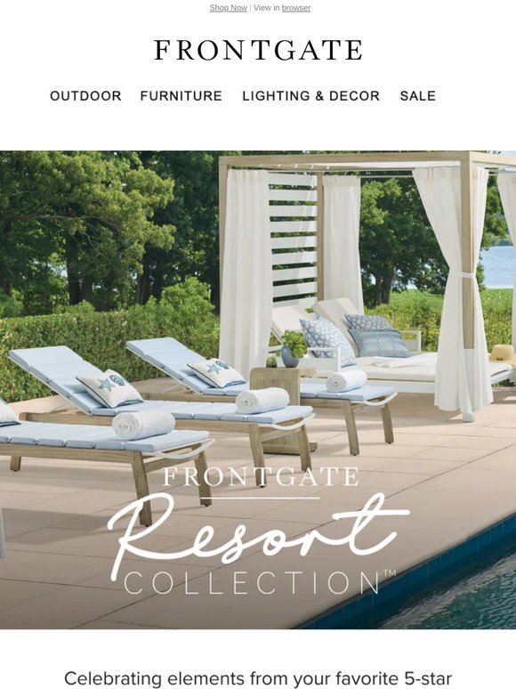 Transform your outdoor space into a 5-star luxury retreat.