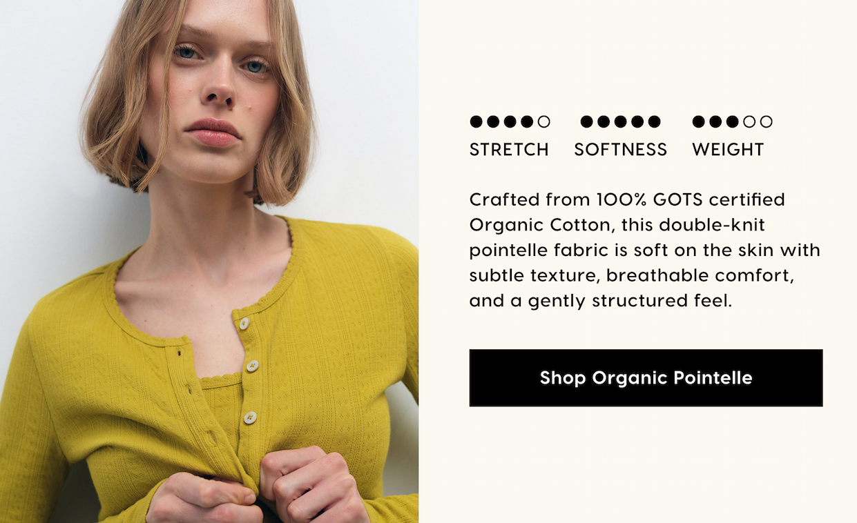 Shop Organic Pointelle