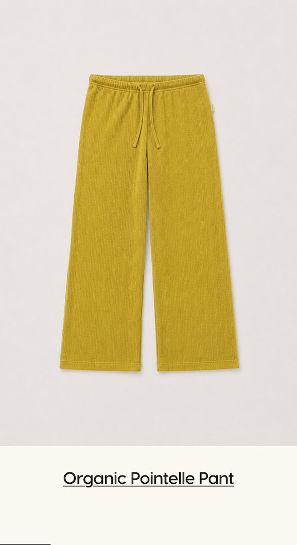 Organic Pointelle Pant