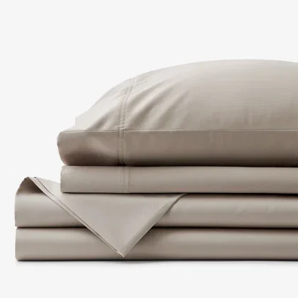Image of Premium Smooth Supima® Cotton Wrinkle-Free Sateen Bed Sheet Set