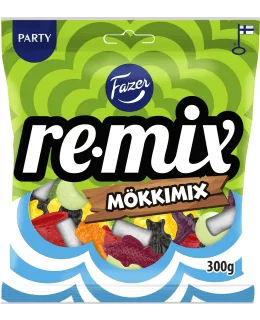Fazer Remix Mökkimix 300 g karkkipussi