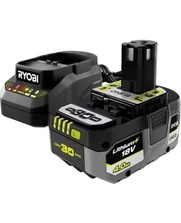 Ryobi ONE+ 18V RC18120B-140X 4ah akku ja laturi