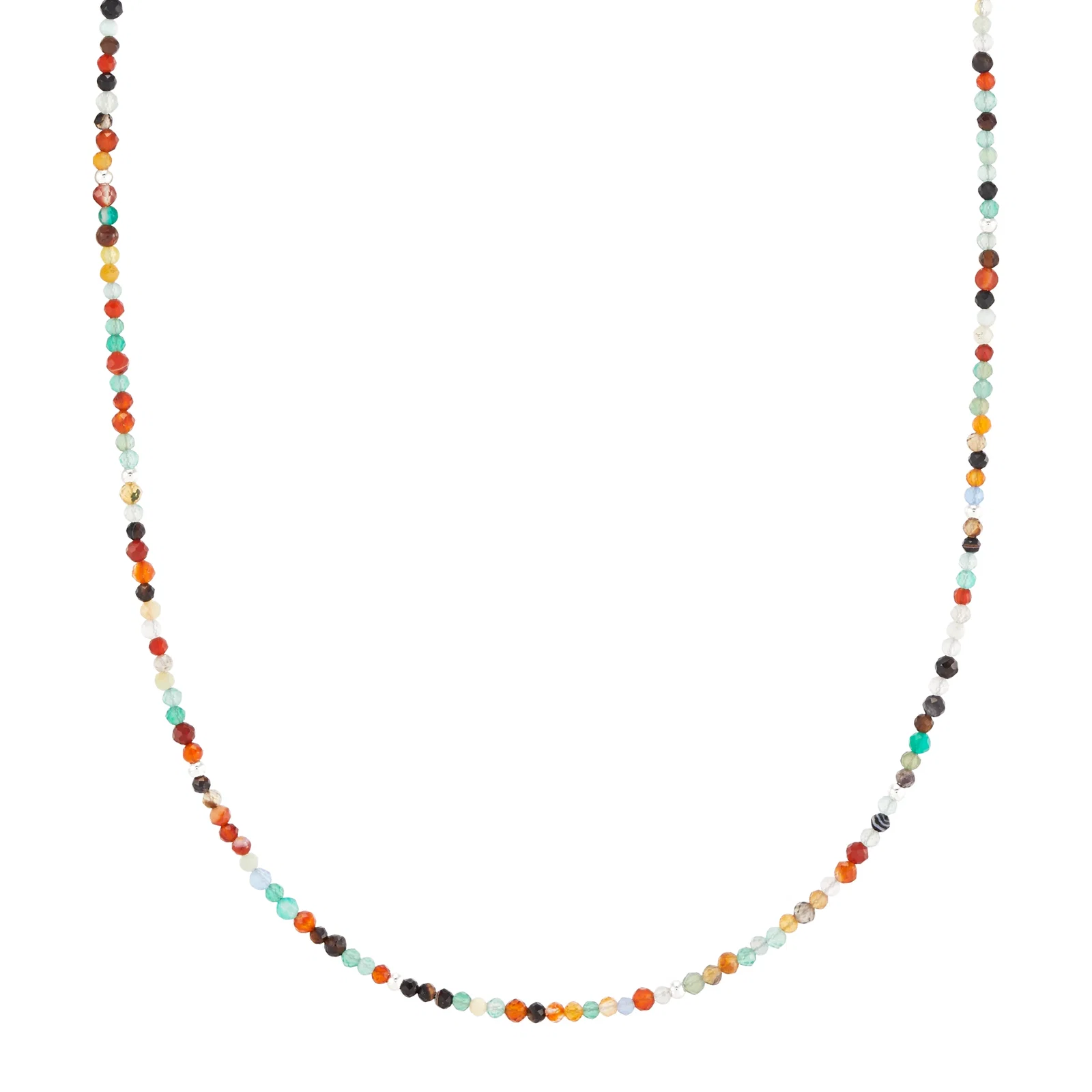 To Aspire Bead Necklace, Agate