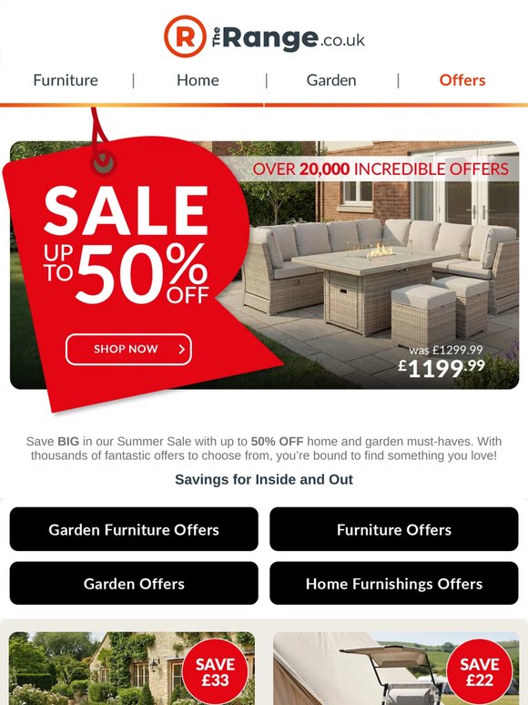 Our Summer Sale Has Some HOT Offers!