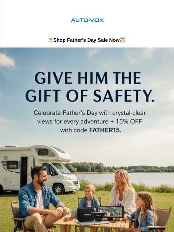 🎁 Father's Day Sale — Save Up to 15% on AUTO-VOX Favorites!