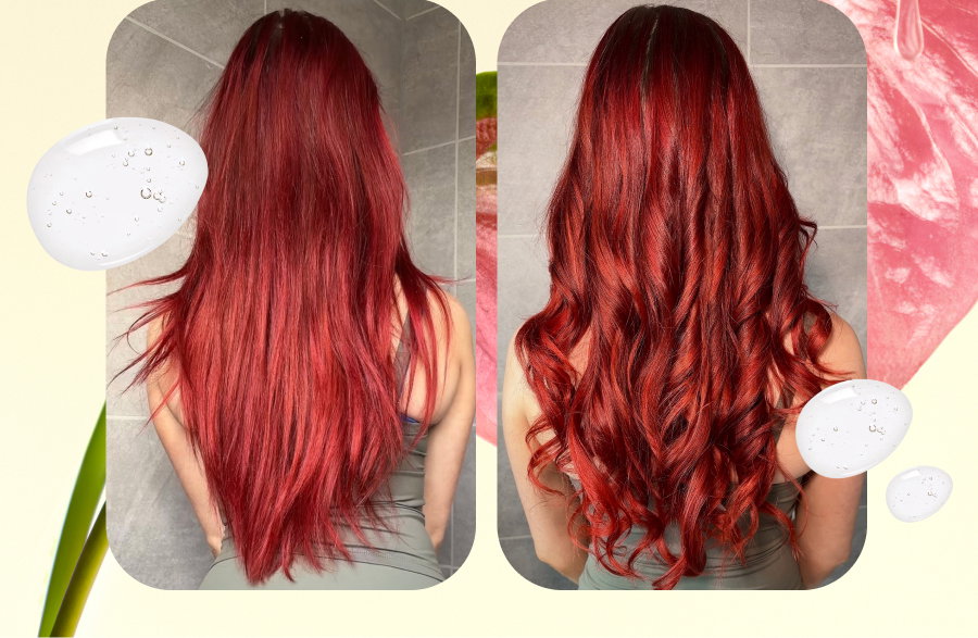 Miracle Hair Elixir Before and After