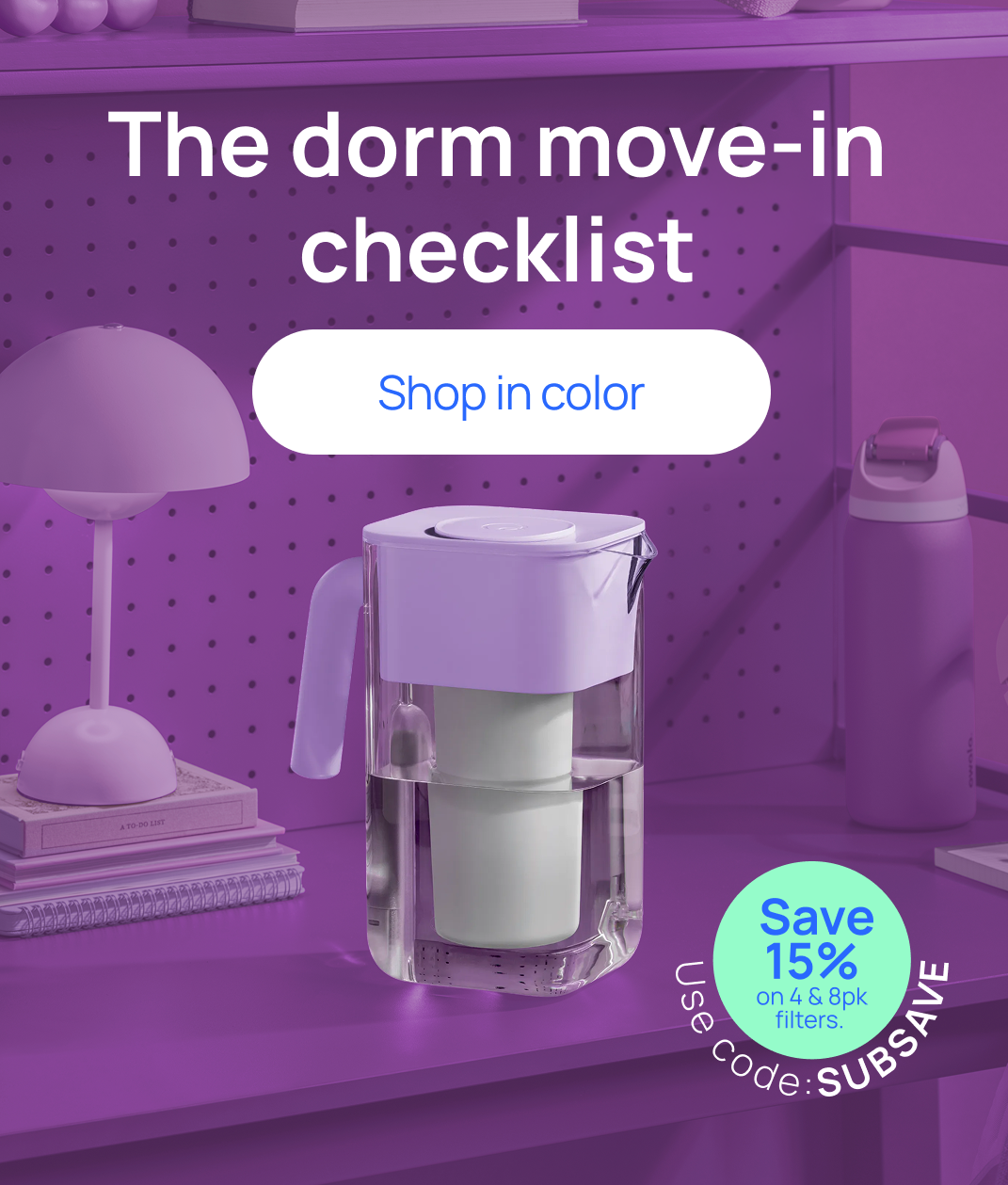 The Dorm Move-In Checklist