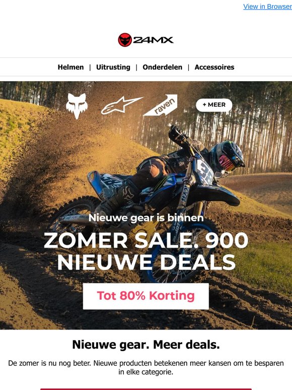 De zomer sale groeit – nu met nog meer gear