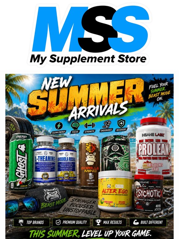 Fuel Your Goals With These New Arrivals