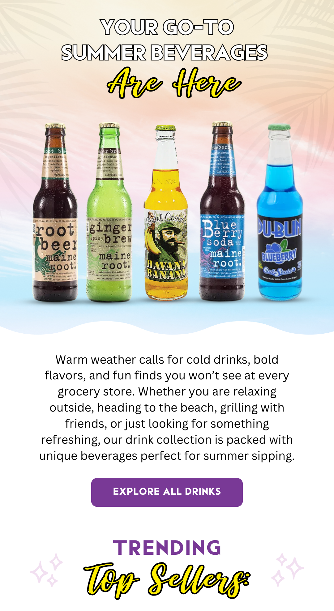 Your Go-To Summer Beverages Are Here