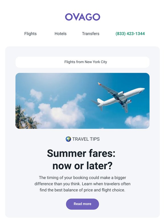 🚨 The sweet spot for July–September flights is shrinking
