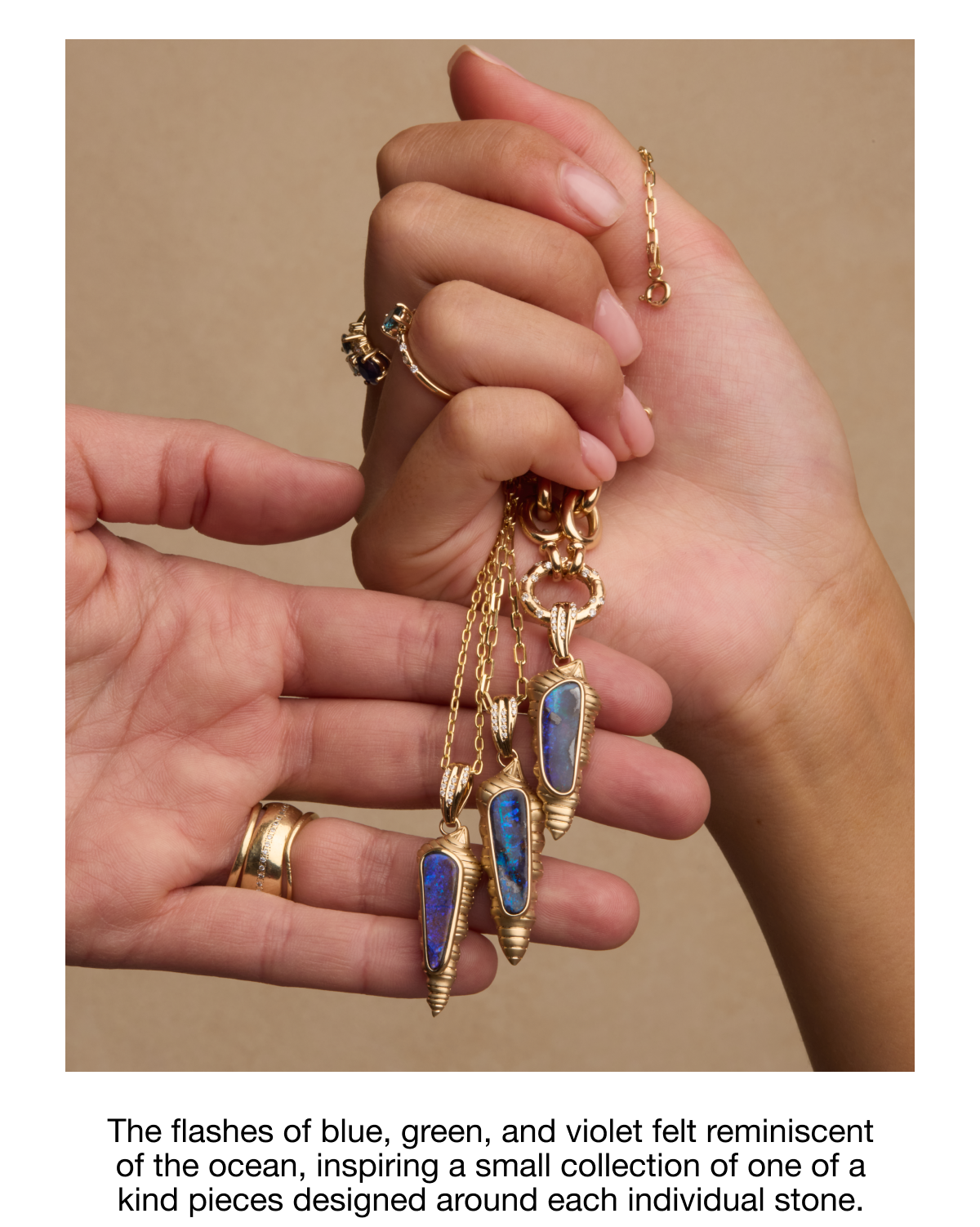 OOAK SeaShell Pendants