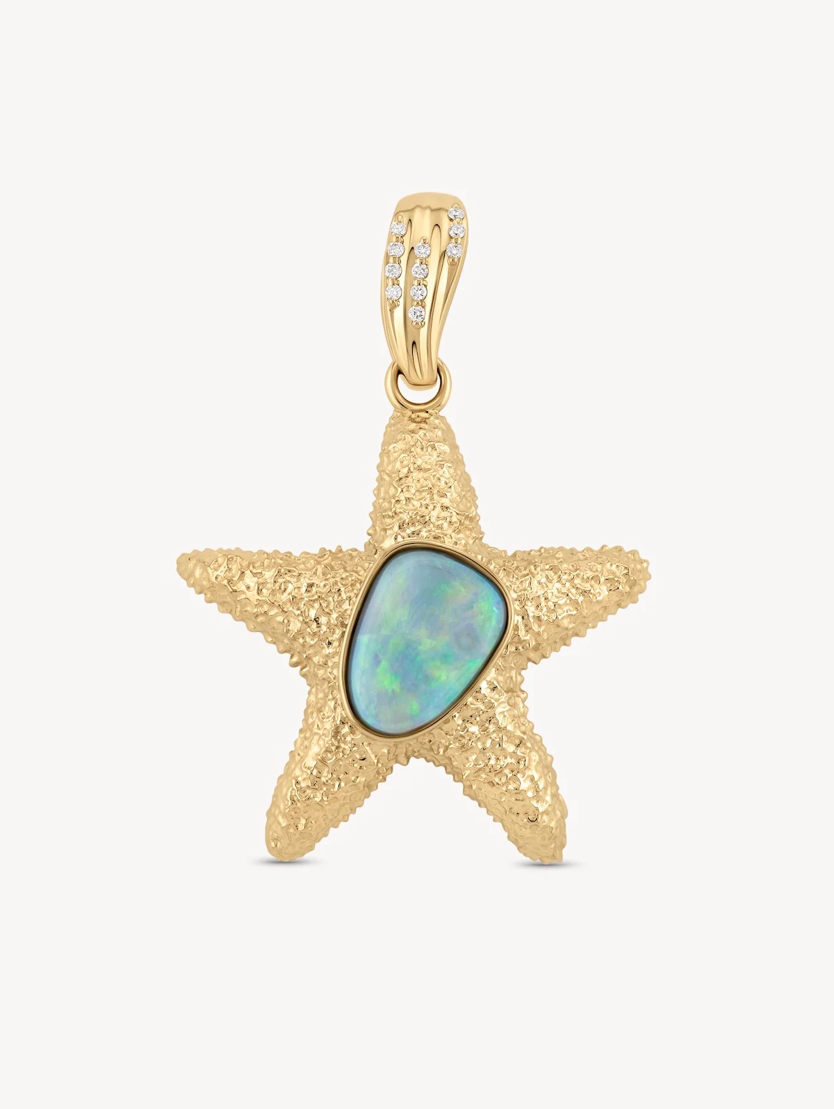 Image of Opal Sea Star Pendant - OOAK