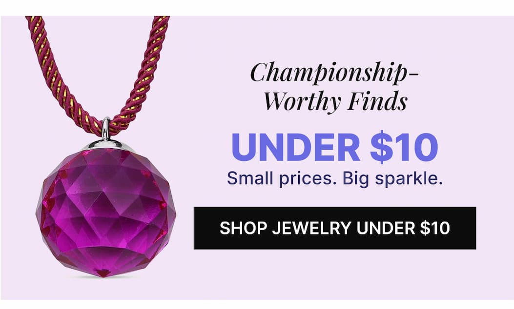 SHOP JEWELRY UNDER $10
