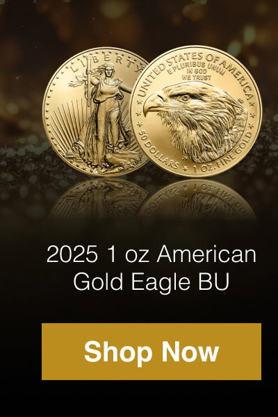 2025 1 oz American Gold Eagle BU