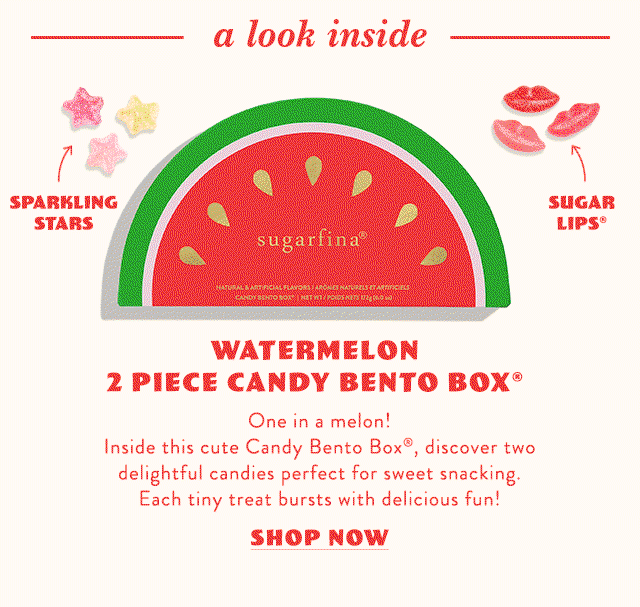 Watermelon Candy Bento Box®