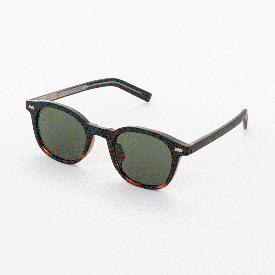 Pocket Square Clothing Ean Sunglasses in Tortoise Black $50 Value