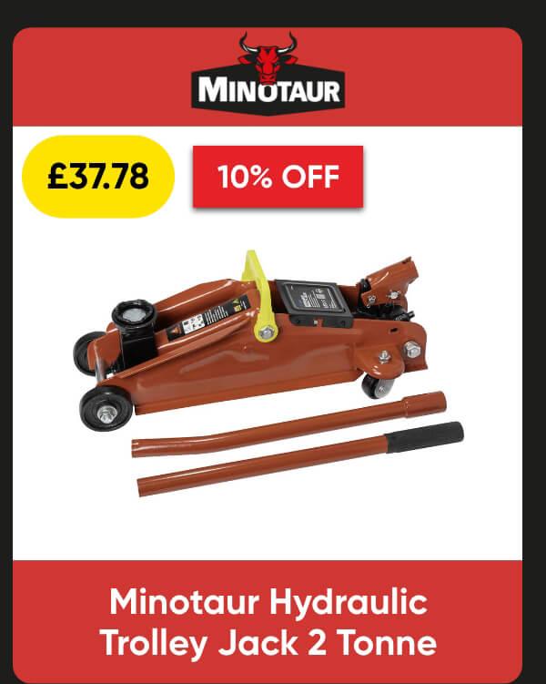Minotaur Hydraulic Trolley Jack 2 Tonne