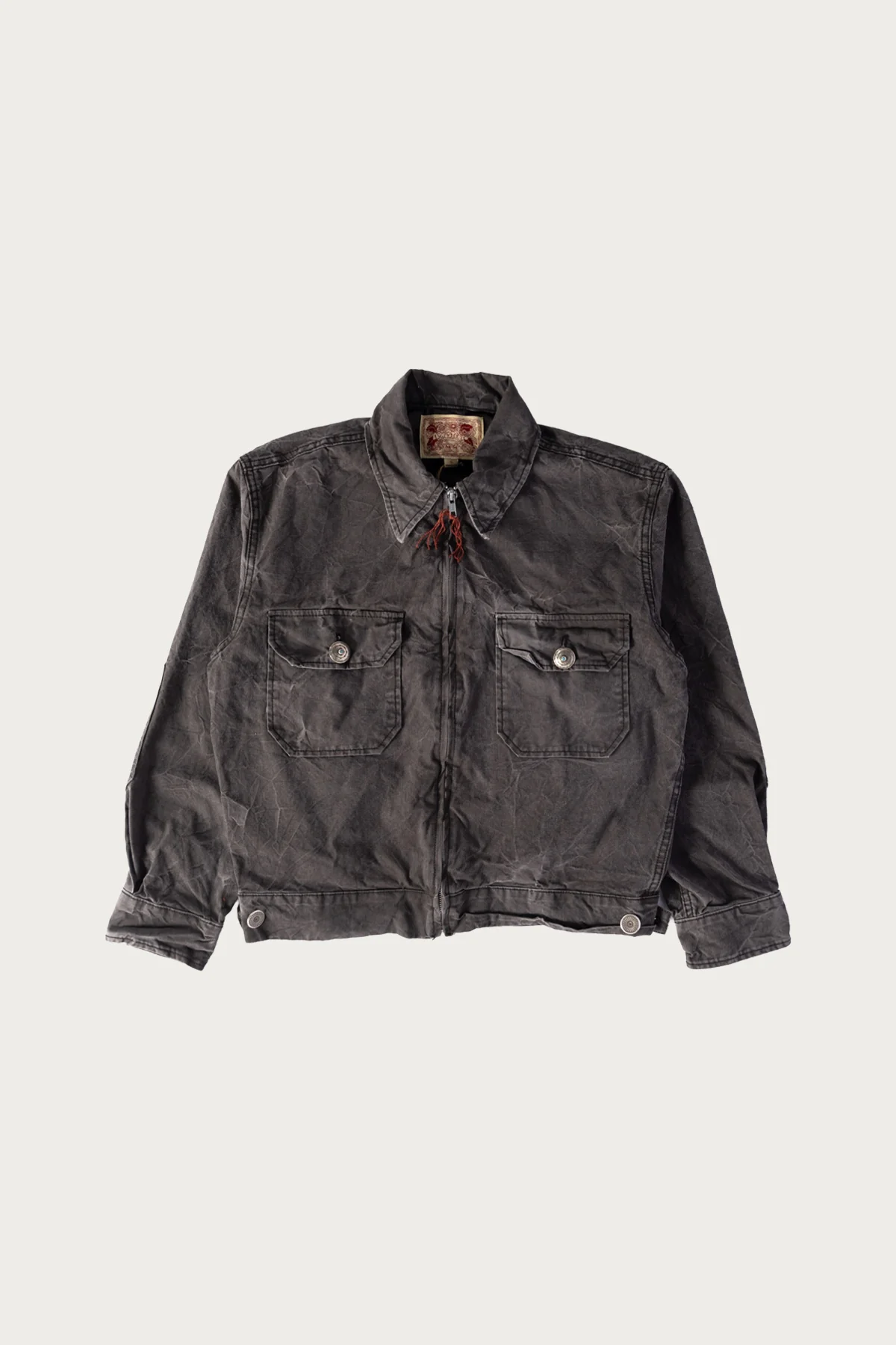 Image of Wrenchin' Jacket - Washed Black