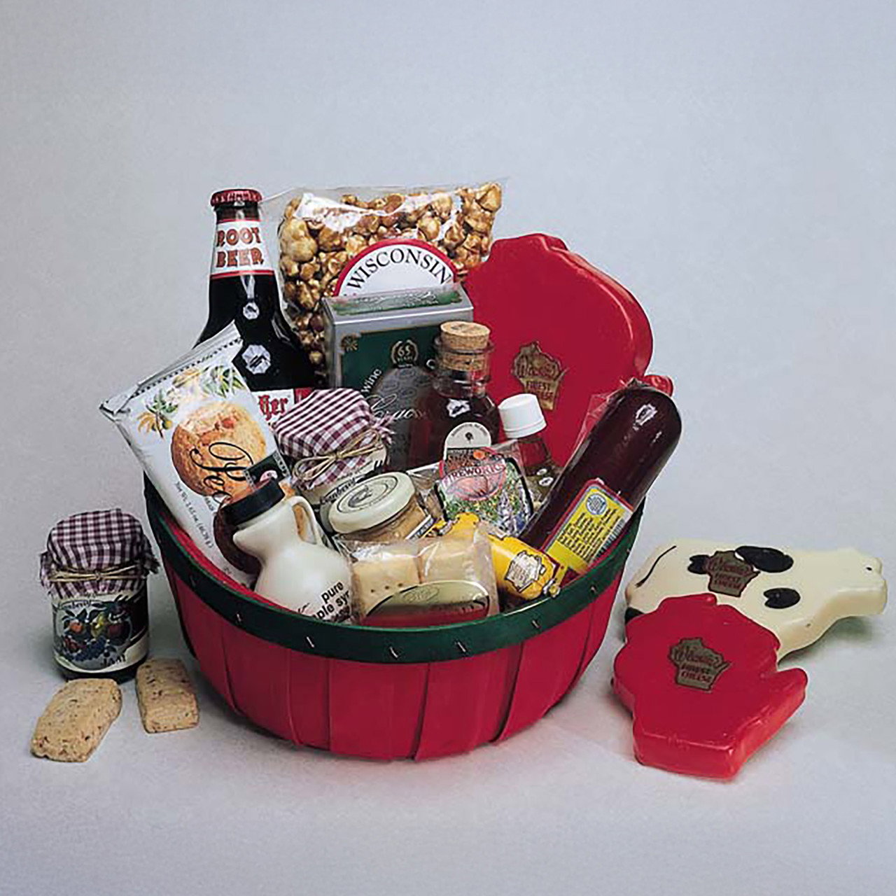Image of Fruit Ranch Taste of Wisconsin Gift Basket