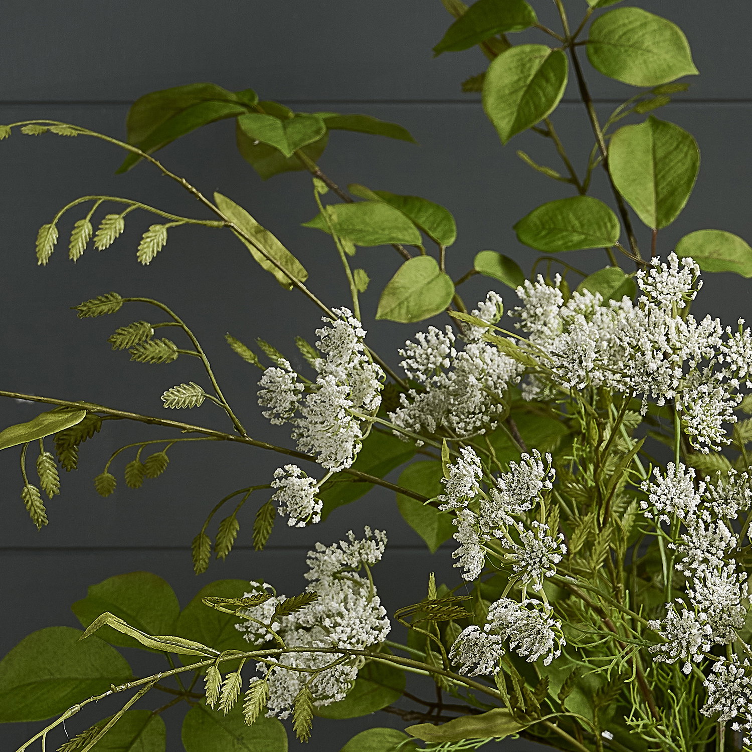 Summer Leaves and Cow Parsley Bunch 