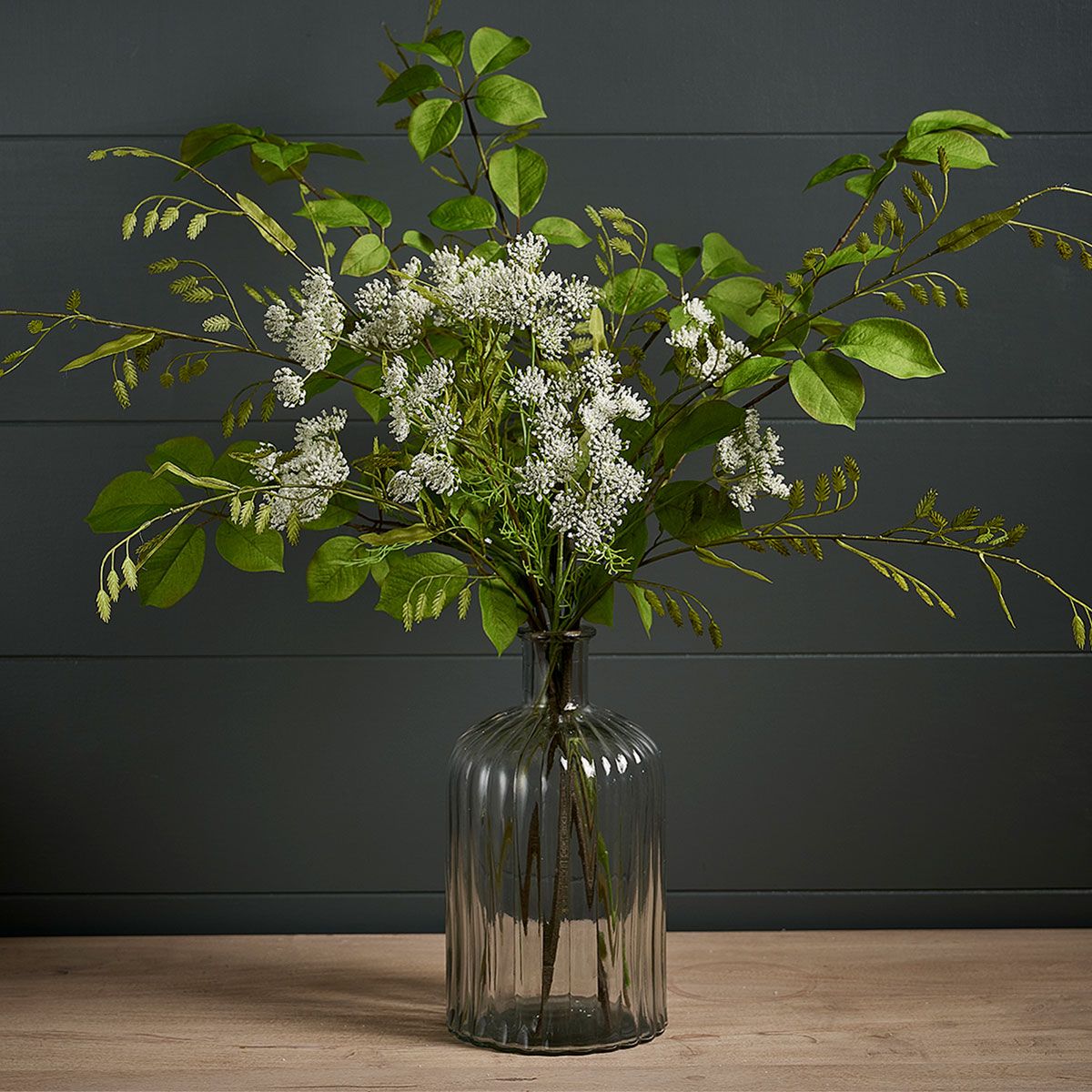 Summer Leaves and Cow Parsley Bunch 