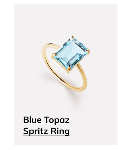 Blue Topaz Spritz Ring Blue Topaz Spritz Ring
