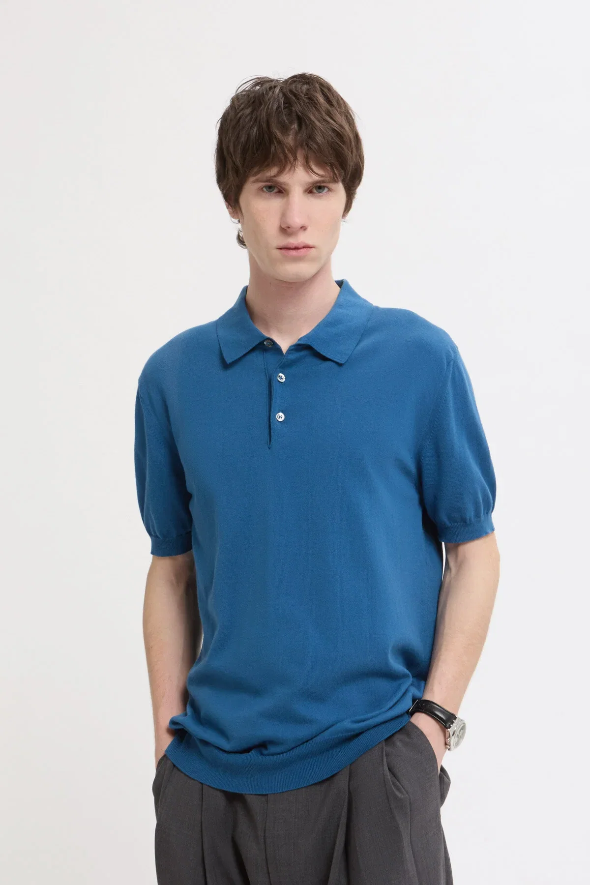 Image of Short Sleeved Polo