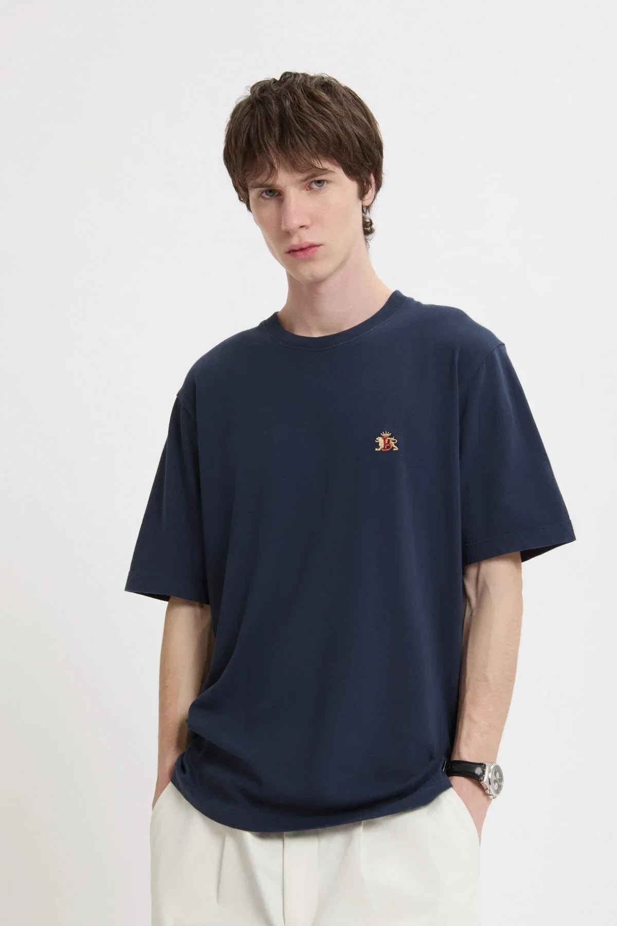 Image of Logo Embroidered Tee