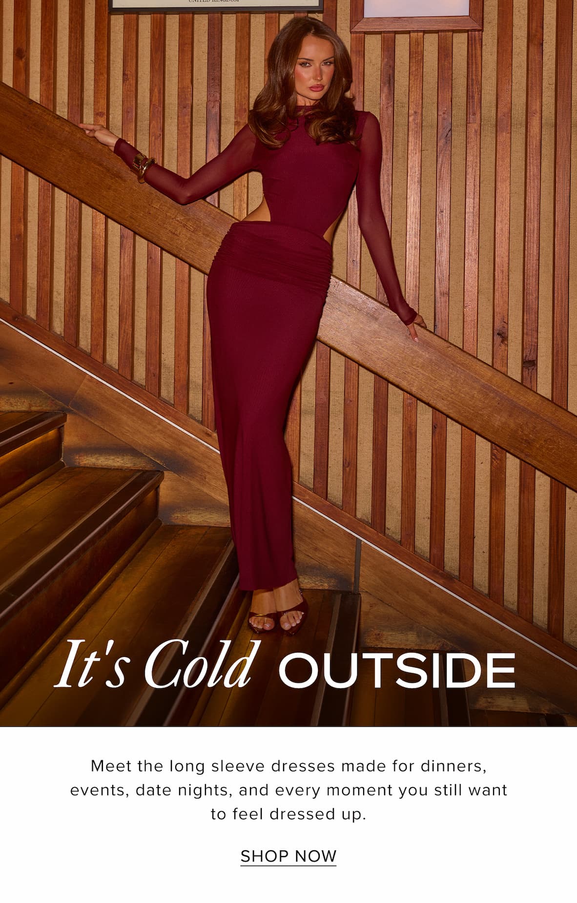 IT'S COLD OUTSIDE
