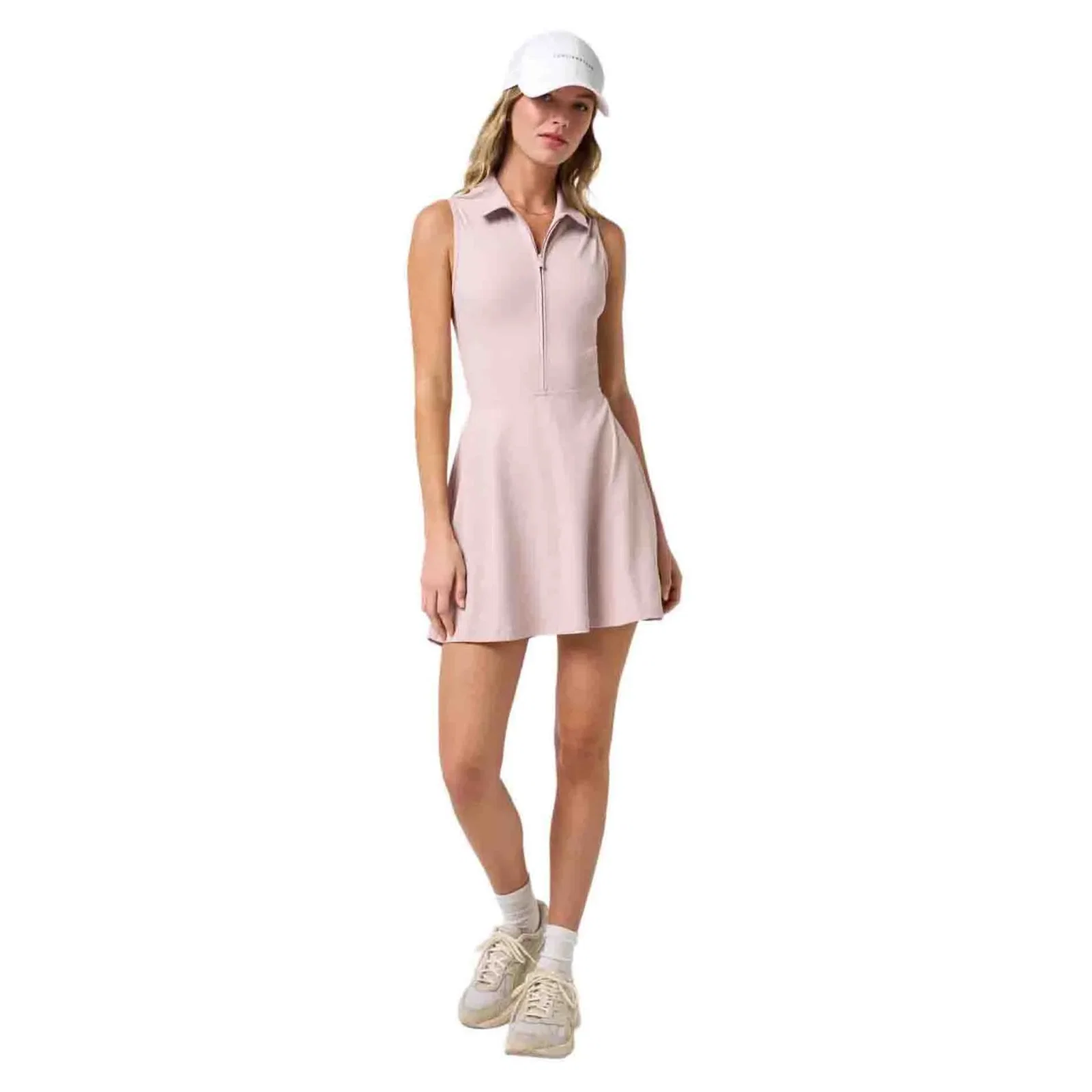 Image of Moveknit Sleeveless Polo Dress 2.0 - Women's