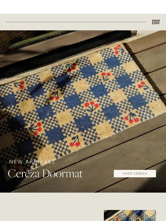 Introducing our Cereza Doormat