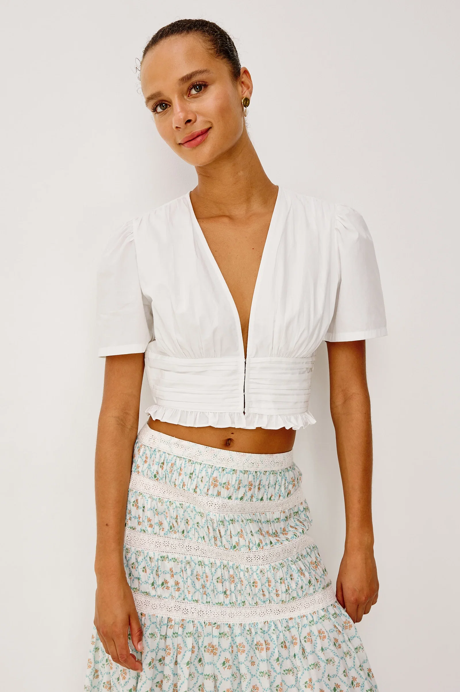 Image of OLYMPIA TOP - WHITE