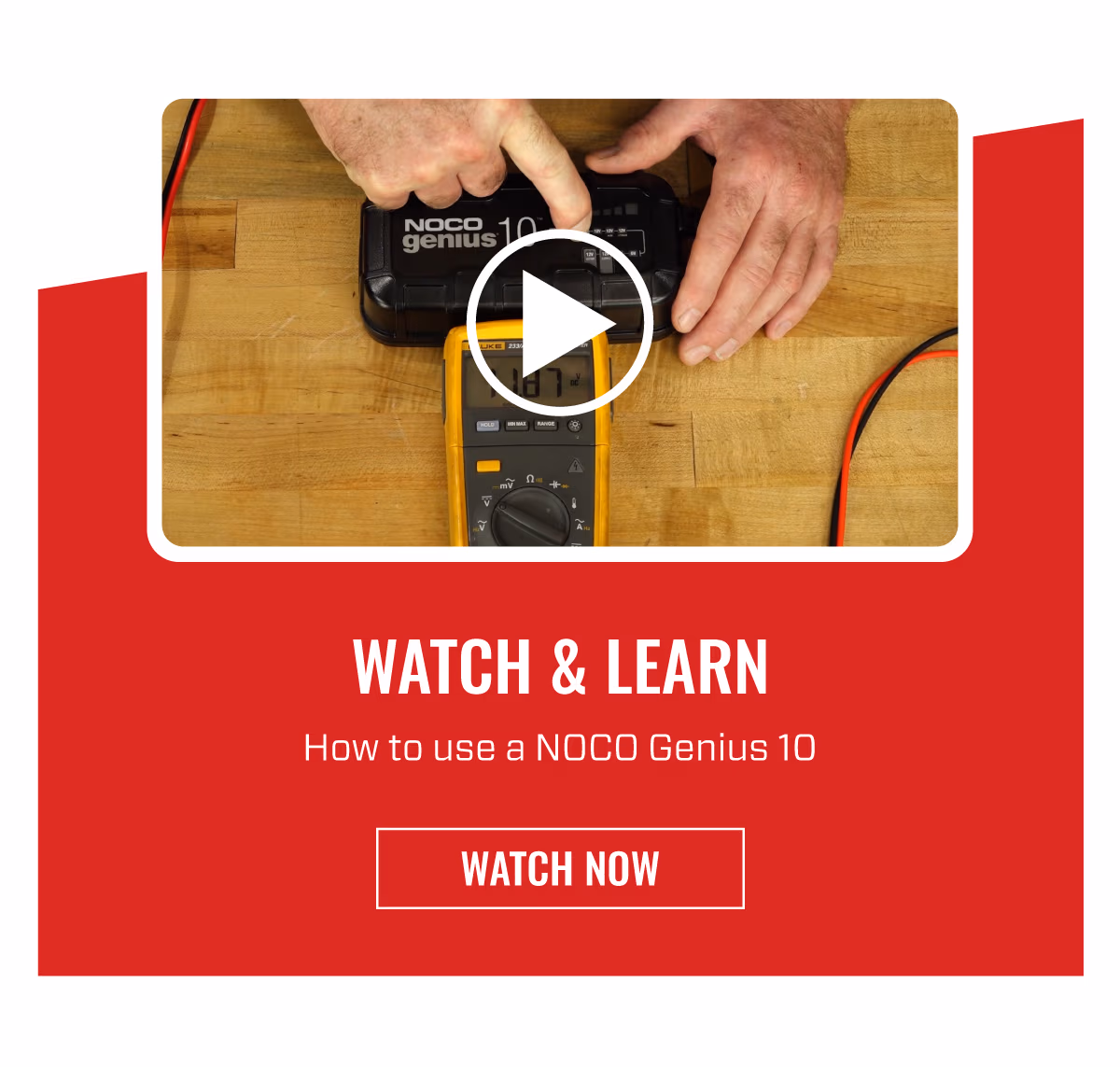 WATCH & LEARN | How to use a NOCO Genius 10 | WATCH NOW