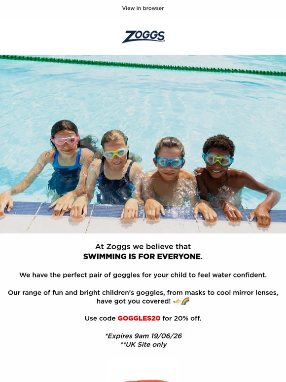 Childrens goggles? WE'VE GOT THEM!