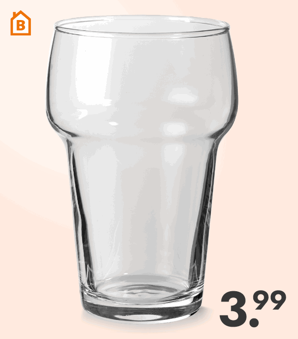 Stapelglas voor 3.99