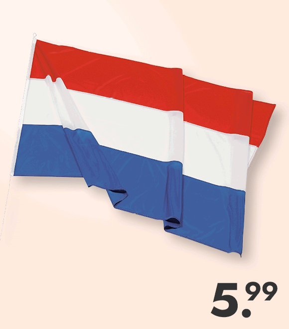 Nederlandse vlag voor 5.99