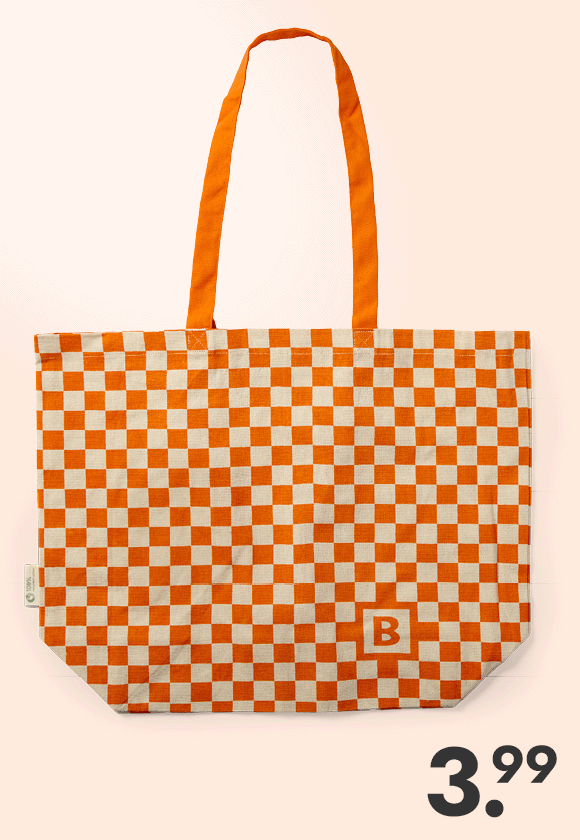 Duurzame katoenen tas voor 3.99