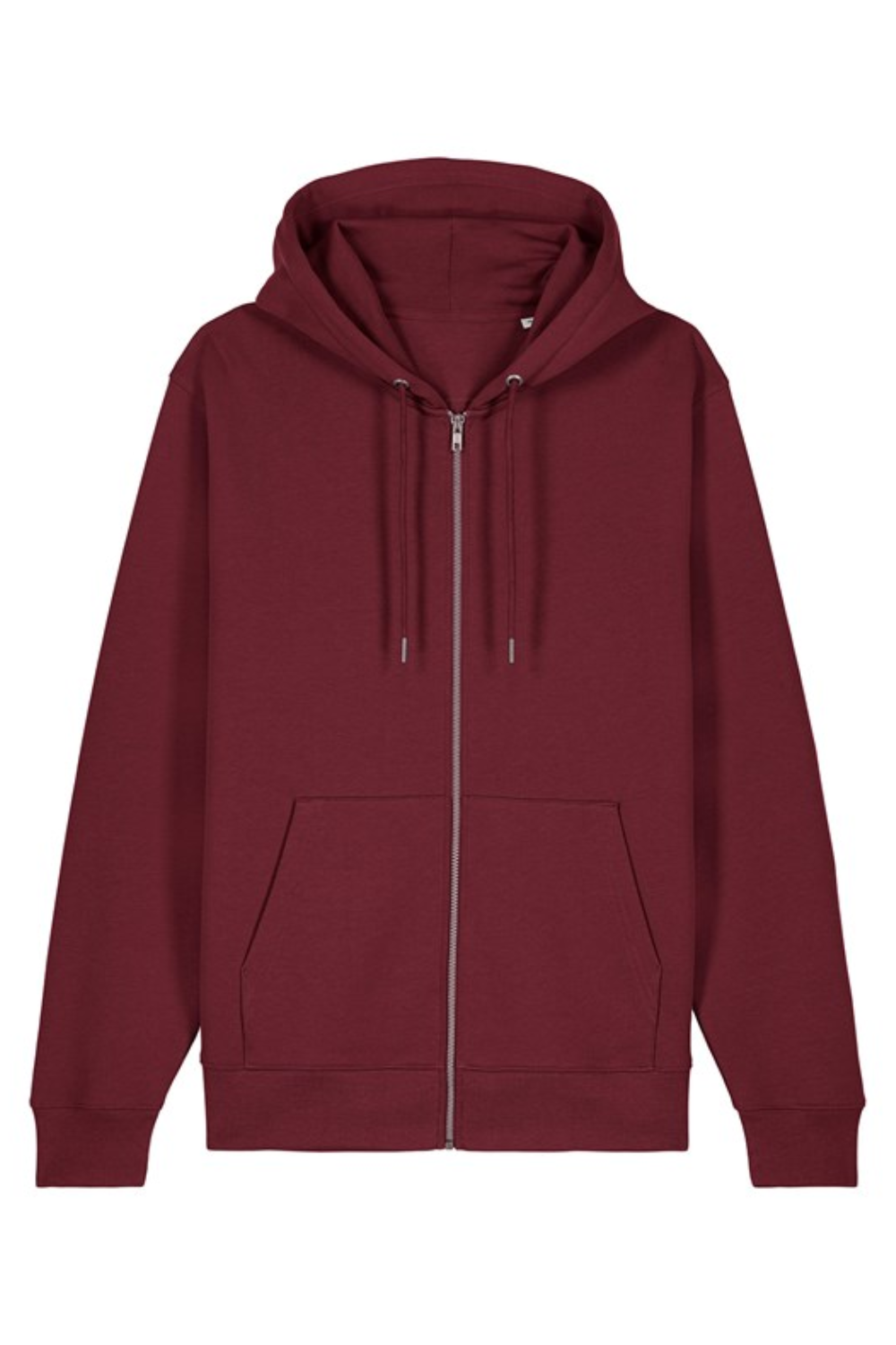 Image of Stanley Stella Unisex Cultivator 2.0 Zip Through Hooded Sweatshirt, Burgundy