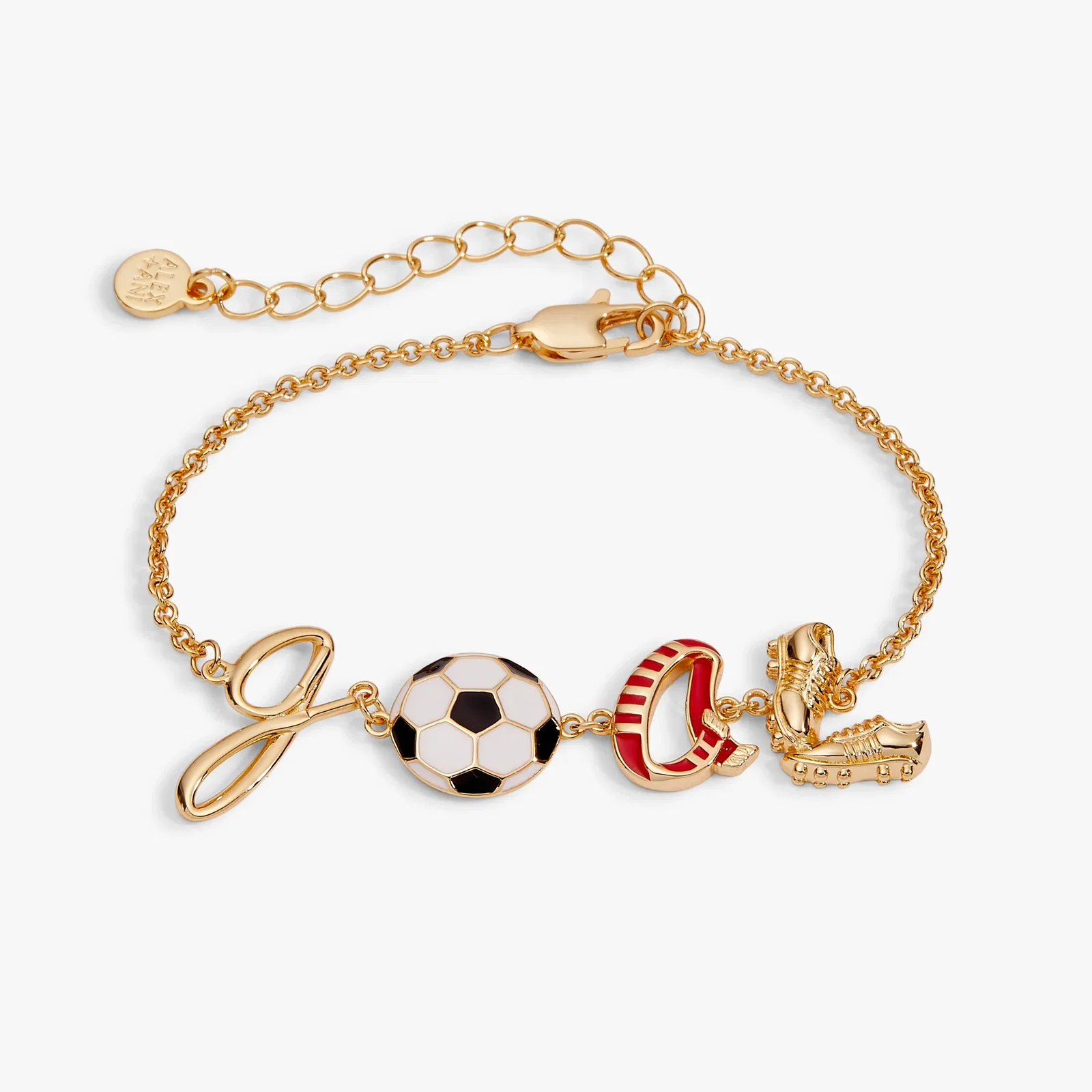 Image of Soccer GOAL Linear Bracelet