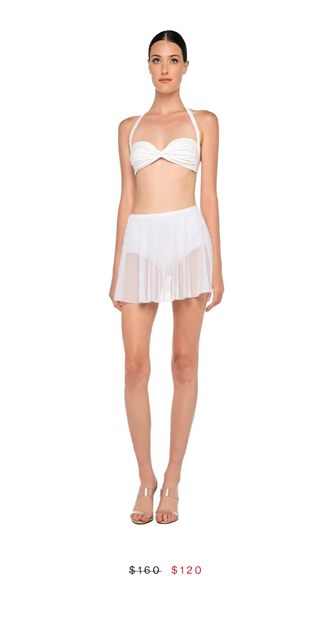 FLARED MINI SKIRT
